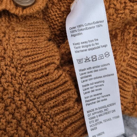 BOUTIQUE‎ BABY CROCHET BUBBLE ROMPER 9MOS- BURNT ORANGE BOHO CUTE TRENDY - Picture 4 of 4